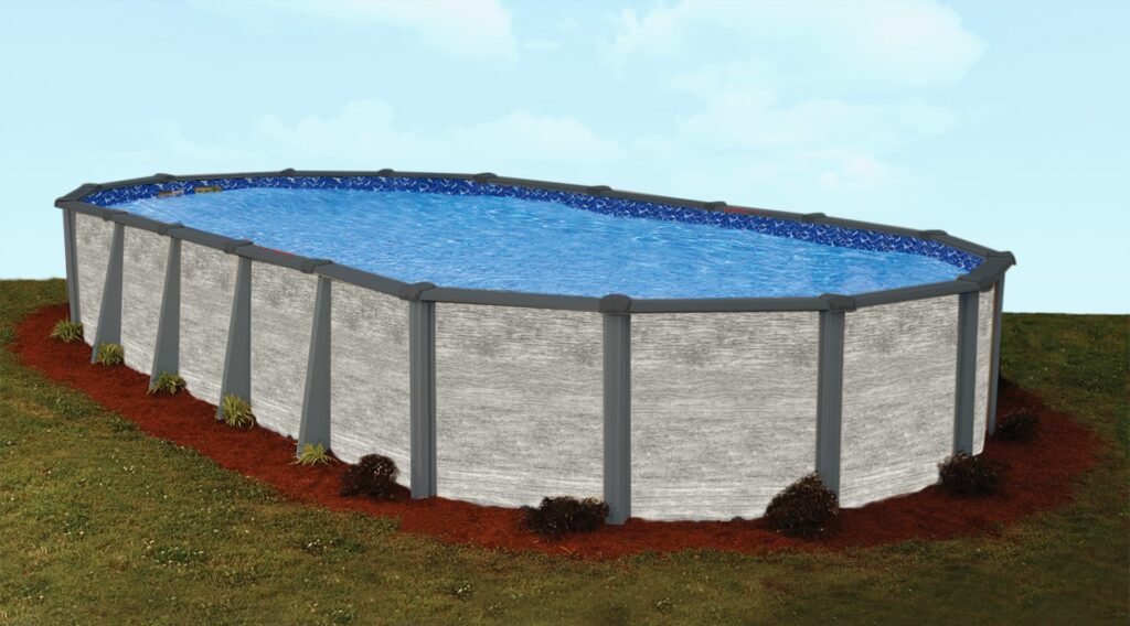 Above Ground Swimming Pools At Mr. Pool of Pasco & Crystal River 25 Cypress Oval Resin Pool