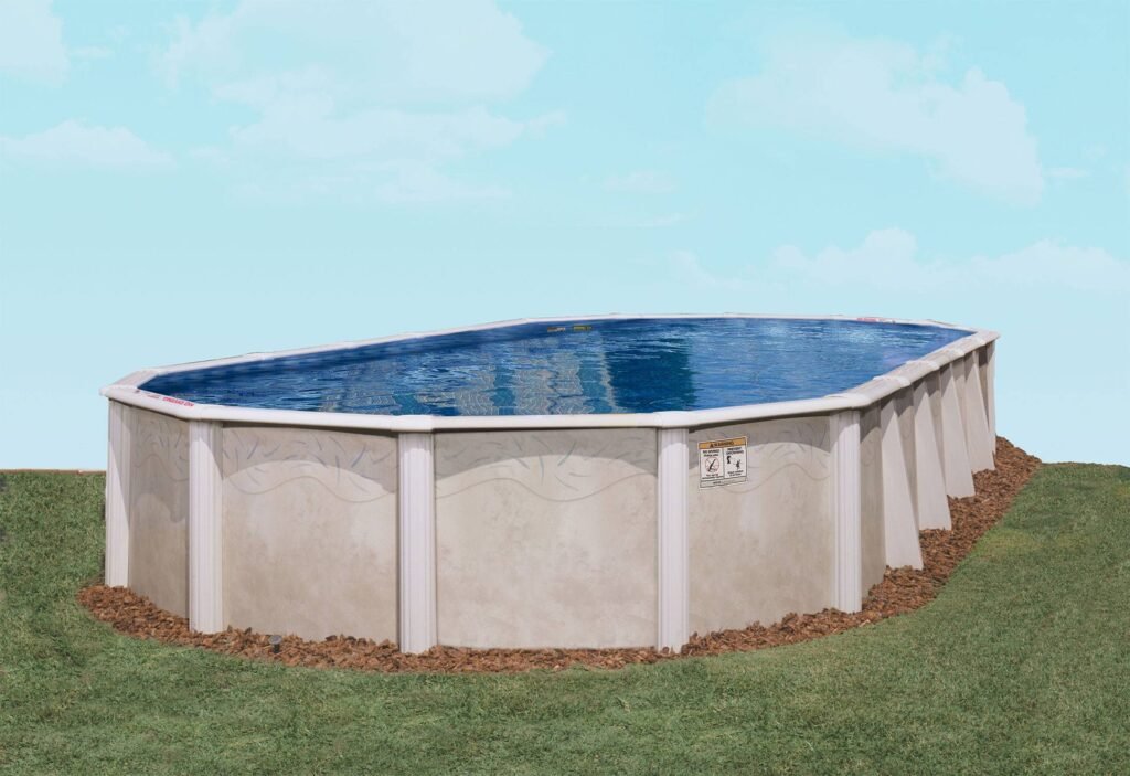 Above Ground Swimming Pools At Mr. Pool of Pasco & Crystal River 27 Desert Spring Oval Resin Pool
