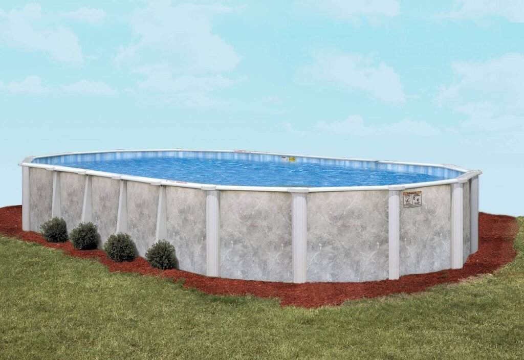 Above Ground Swimming Pools At Mr. Pool of Pasco & Crystal River 30 Pearl River Oval Resin Pool