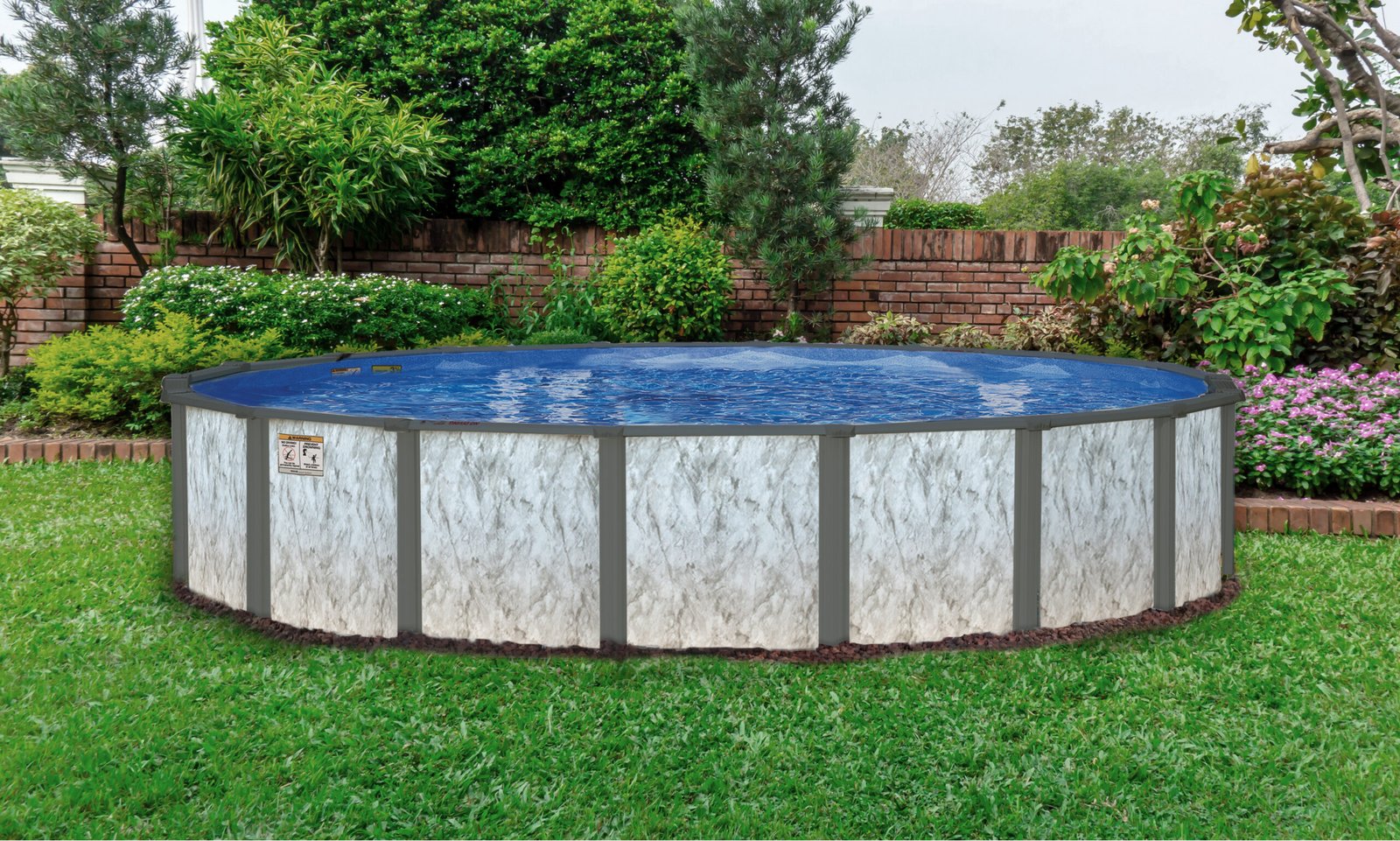 Above Ground Swimming Pools At Mr. Pool of Pasco & Crystal River 22 Silver Ridge Round Resin Pool
